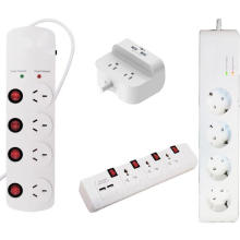 Diseño de zócalo eléctrico con USB Power Strip